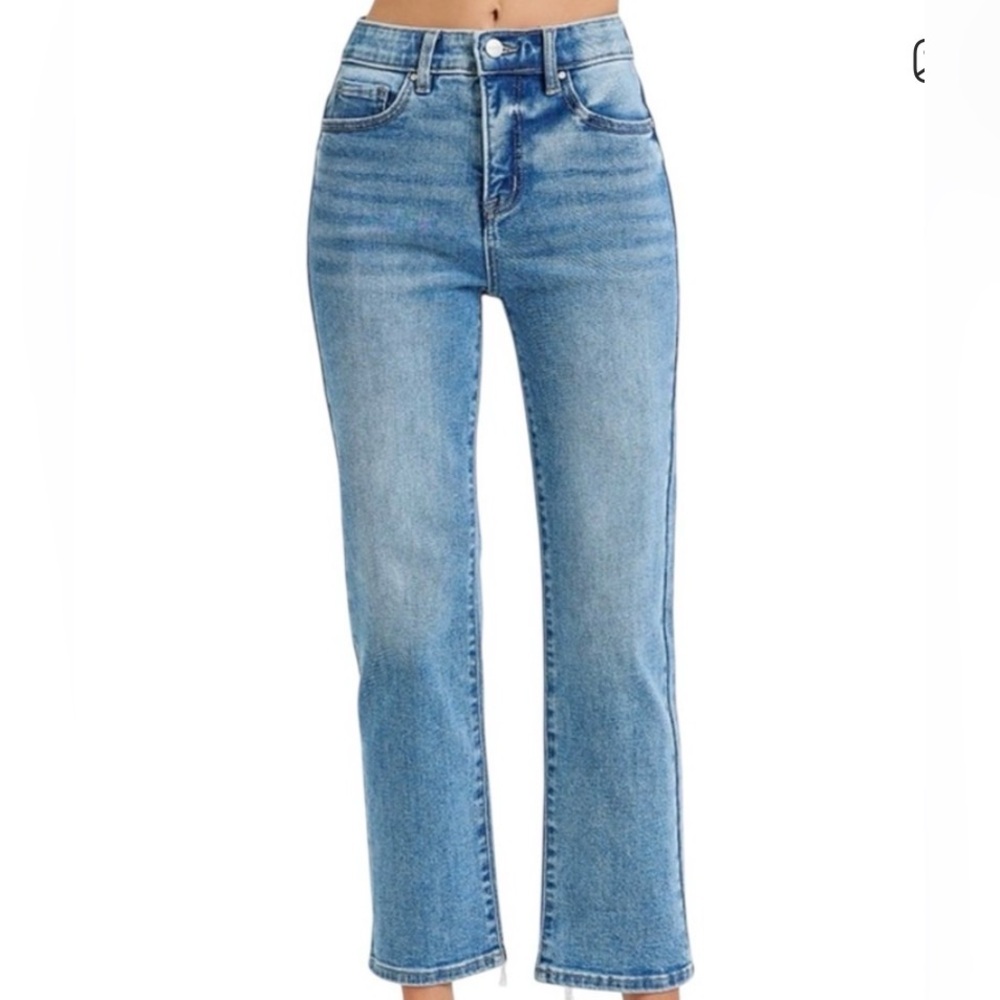 Risen Women’s Tunny Control Medium Wash Denim Jeans